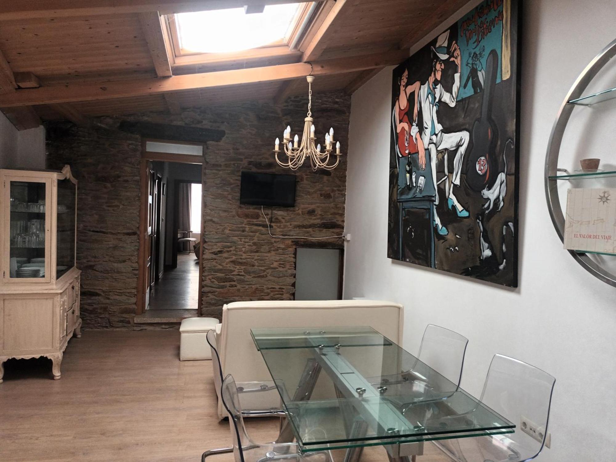 Apartamento Cafe Teatro Arzúa Exteriör bild