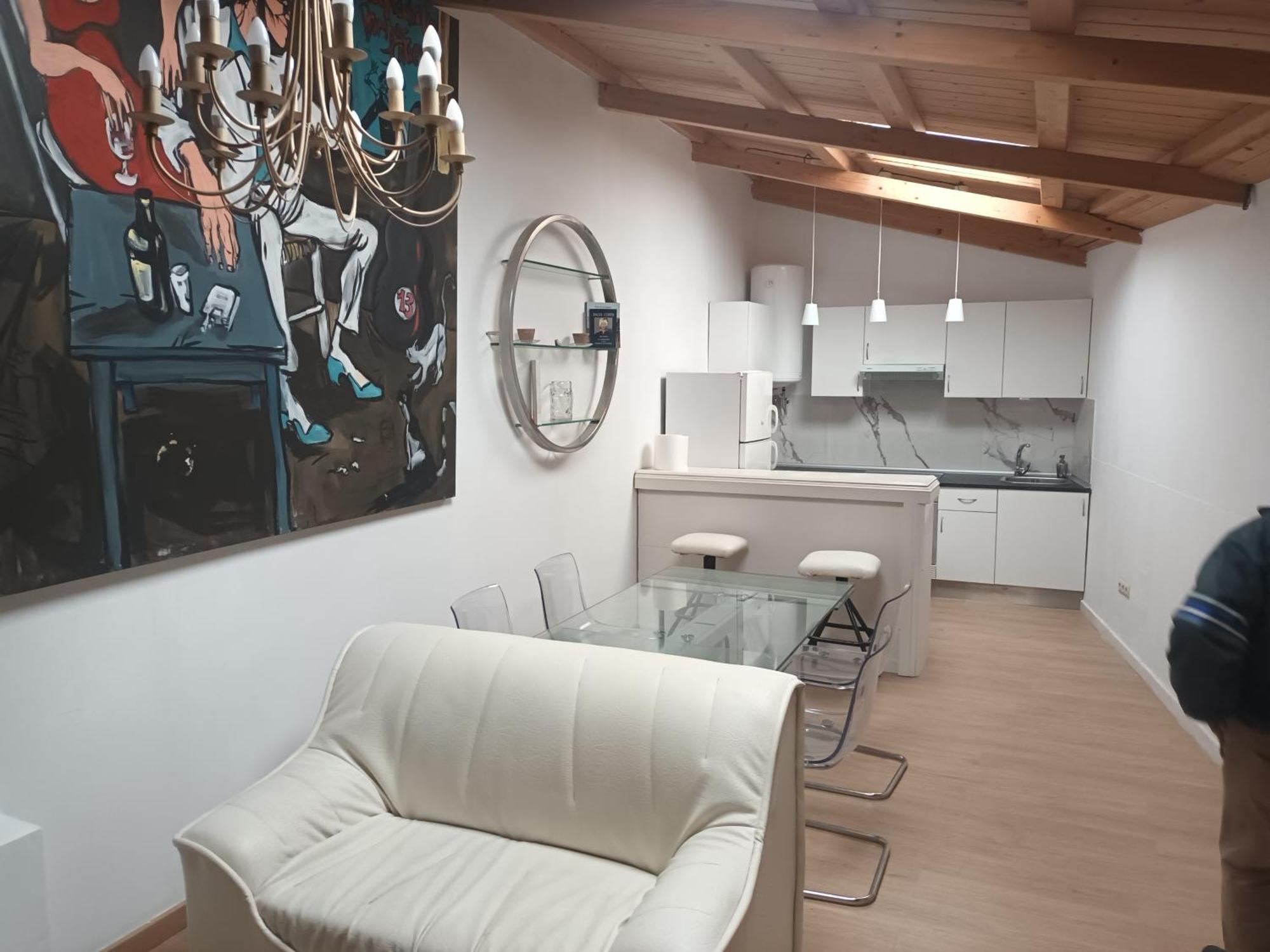 Apartamento Cafe Teatro Arzúa Exteriör bild